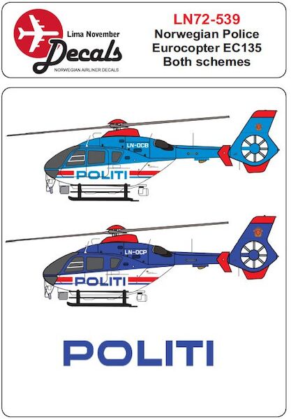 Eurocopter EC135 (Norwegian Police) LN72-539
