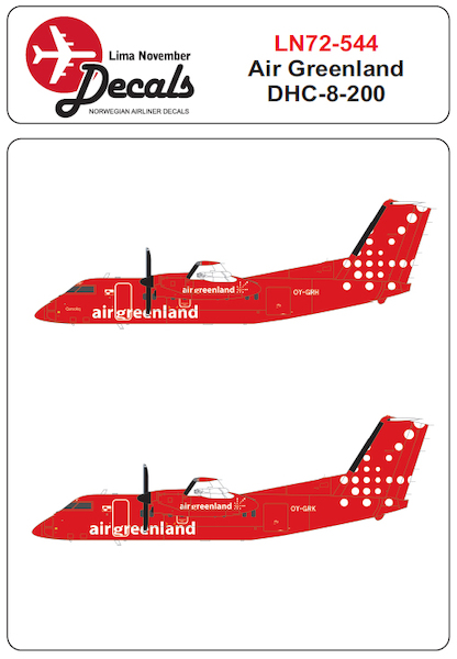 DHC8-200 (Air Greenland) LN72-544