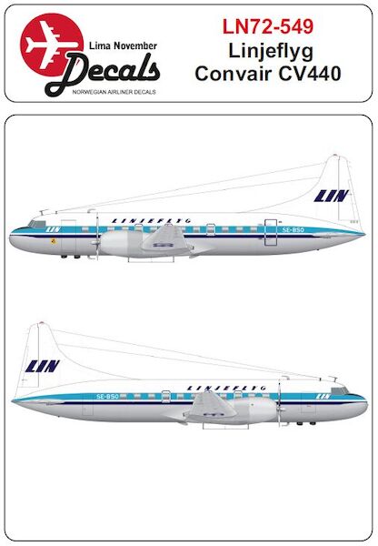 Convair CV440 (Linjeflyg)  LN72-549