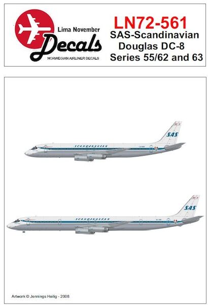 Douglas DC-8-55/62/63 (SAS Scandinavian) LN72-561