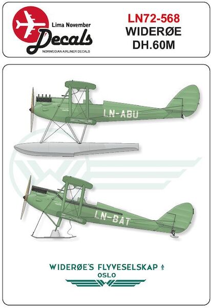 De Havilland DH60 Moth (Widerøe) LN72-568