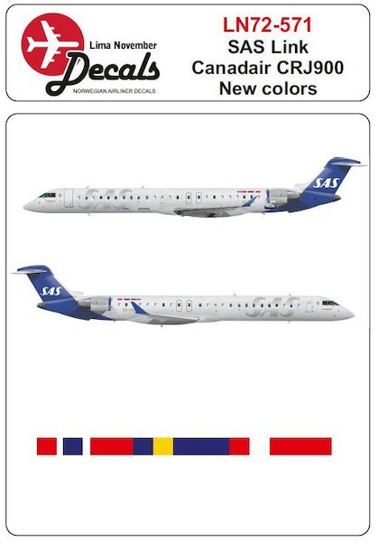 Canadair CRJ 900 (SAS new colours) LN72-571