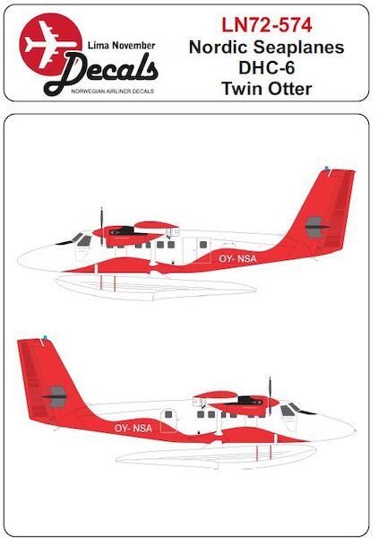 Nordic Seaplanes: DHC6 Twin Otter LN72-574