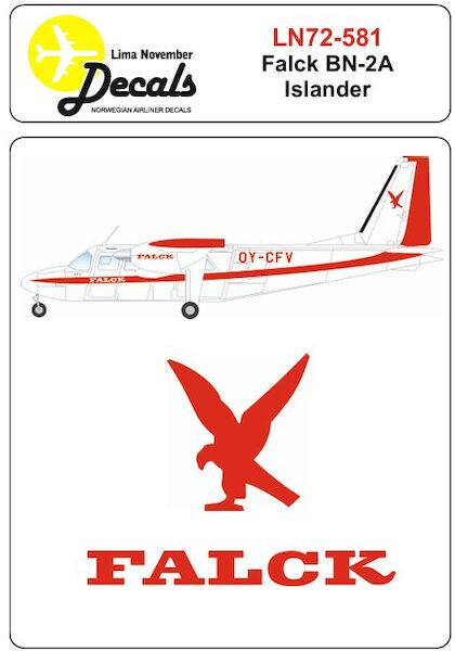 BN2A Islander (Falck)  LN72-581