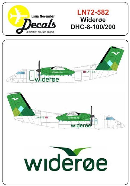 DHC8-100/200 (Wideroe) LN72-582