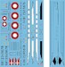 Royal Danish AF C47 Dakota with masks for Airfix LN72-D19