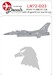 Royal Danish AF F-16B ET199 with Argentinian markings LN72-D23