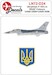 Royal Danish AF F-16A in Ukrainian colours (NOW WITH CORRECT BADGE) LN72-D24