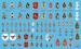 Royal Danish AF  Squadron Shields 1950 to 2025  LN72-D27
