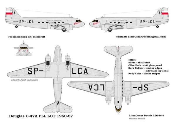 Douglas C47 Dakota (LOT 1950-1956) LD144-04