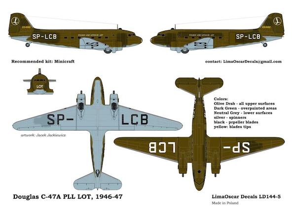 Douglas C47 Dakota (LOT 1946-1947) LD144-05