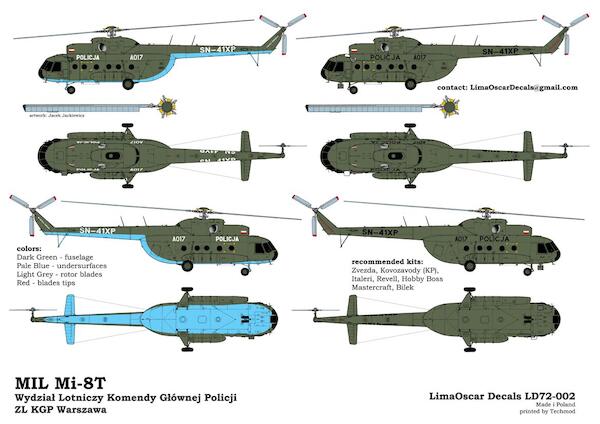 Mil Mi8T Hip (Polish Police)  LD72-002