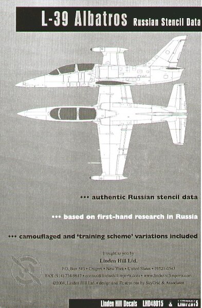 L39 Russian Stencil Data LHD48015