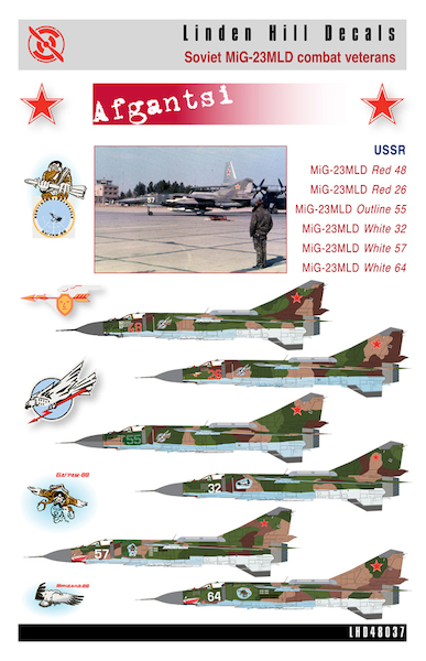Afgantsi: Soviet VVS MiG23MLDs in Afghanistan LHD48037