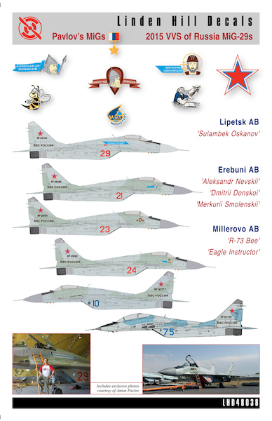 Pavlov's MiGs - 2015 VVS of Russia MiG-29s  LHD48038