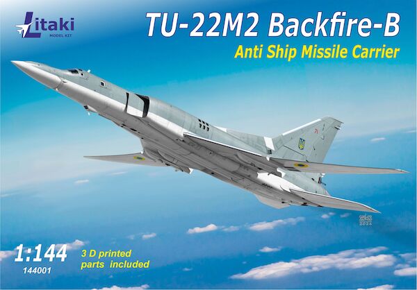 Tupolev Tu-22M2 Backfire-B - supersonic Anti-Ship Missile Carrier (BACK IN STOCK) LITAKI 144-001
