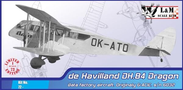 De Havilland DH84 Dragon (Bata) LM72133