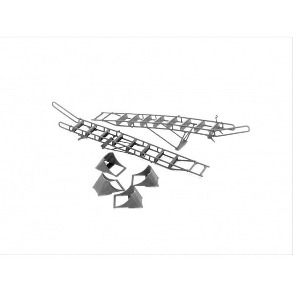 Sukhoi Su35 Ladder with Chocks and Service Ladder  LP72049