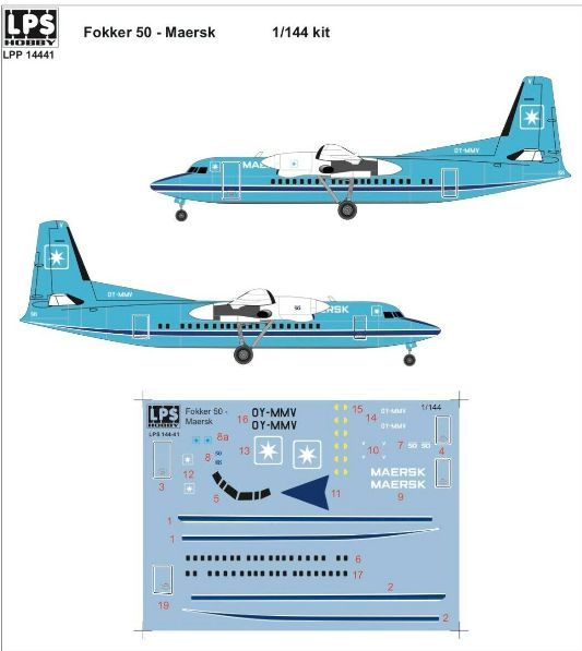 Fokker 50 (Maersk)  LPP14441