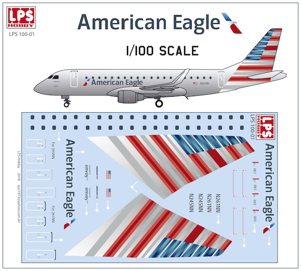 Embraer EMB175 (American Eagle) LPS100-01