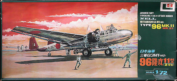 Mitsubishi G3M1 type 96 MKII/21 "Nell" 155:350