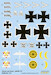 Decals zum Buch "Jasta 14, Die Geschichte der Jagdstaffel 14 – 1916-1918"  JASTA14-32