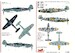 Messerschmitt BF109, BF110, Focke Wulf FW190 (See luftwaffe in focus 2) LIF48001