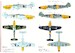Messerschmitt BF109, BF110, Junkers Ju88 (See luftwaffe in focus 3) LIF48002