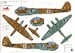 Messerschmitt BF109, BF110, Junkers Ju88 (See luftwaffe in focus 3) LIF48002