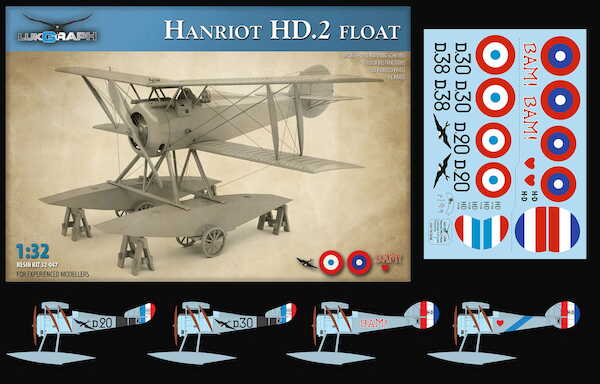 Hanriot HD2 Float (French and US markings) 32-049