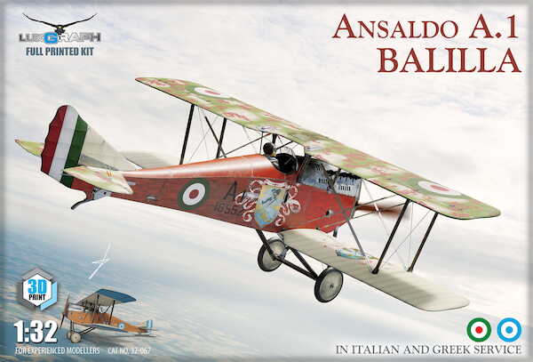 Ansaldo A1 Balilla in Greek and italian service (PREMIUM)  32-067A
