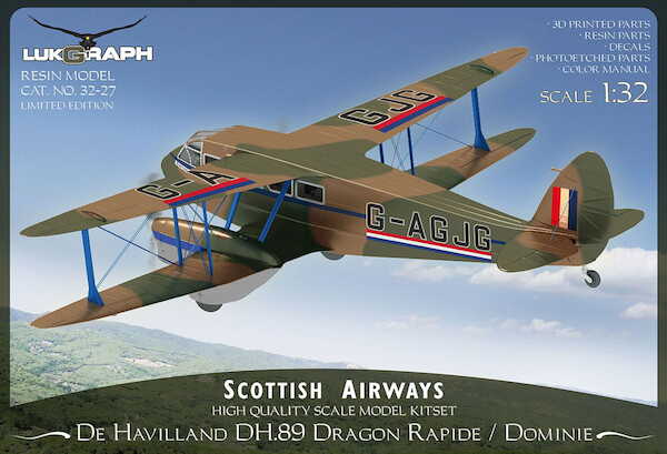 De Havilland DH89 Dragon Rapide (Scottish Airways)  32-27