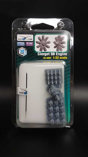 Clerget 9B engine 32-A007