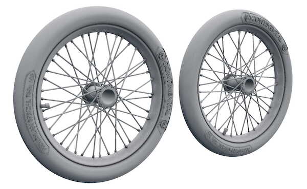 Spoked Wheels 760 x 100 Albatros-Oefag  32-A022