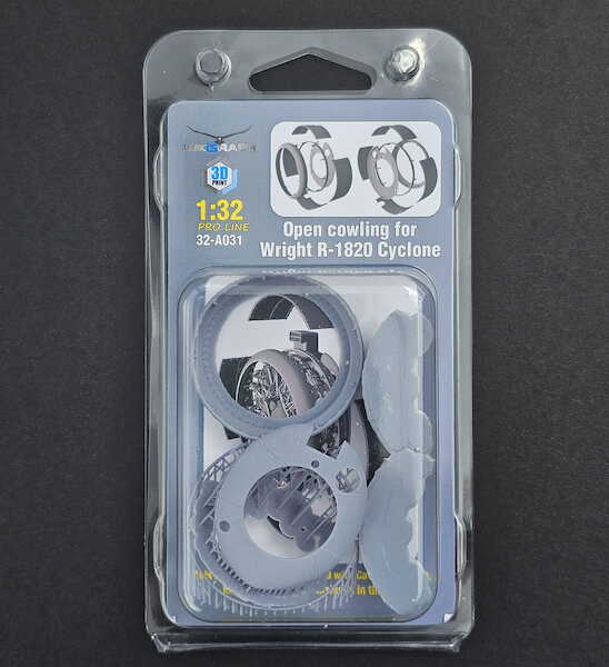 Open Cowling for Wright R1820 Cyclone (Grumman Duck ) 32-A031