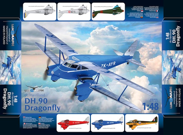 De Havilland DH90 Dragonfly (6 schemes)  48-10