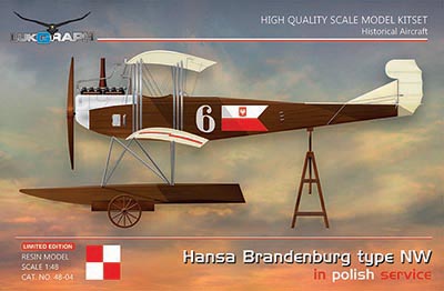 Hansa Brandenburg Type NW in Polish Service  4804