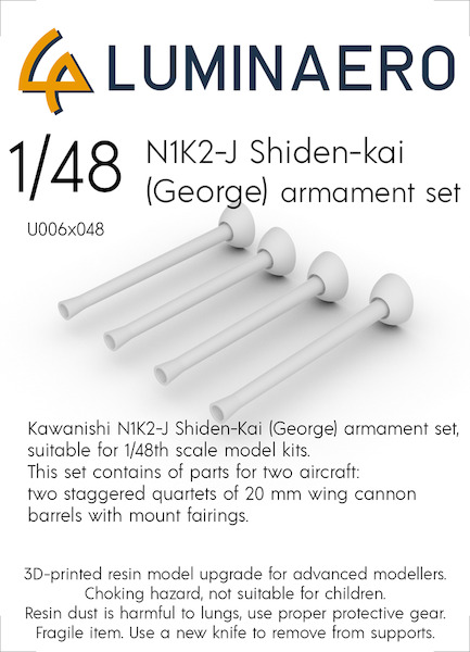 N1K2-J Shiden Kai (George) Armament set U006-048