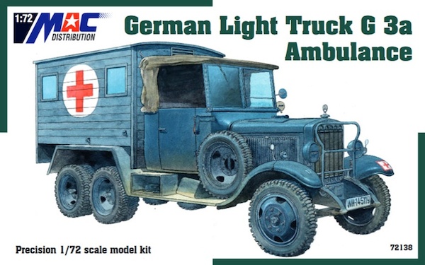 German Light Truck Benz G3a Ambulance  72138
