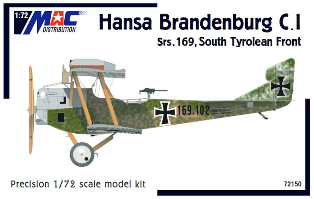 MAC Automodelle 72150 Hansa-Brandenburg C.I Srs. 169 'South