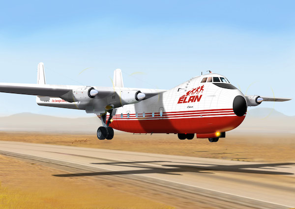Armstrong-Whitworth Argosy (ELAN Cargo) GP.067