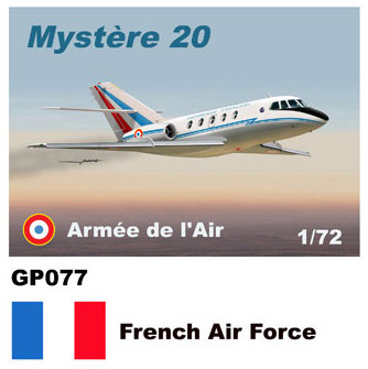 AMD Falcon/Mystere 20 (Armee de l' Air)  GP.077