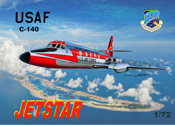 Lockheed C140A Jetstar (USAF Hi-Viz) GP.094