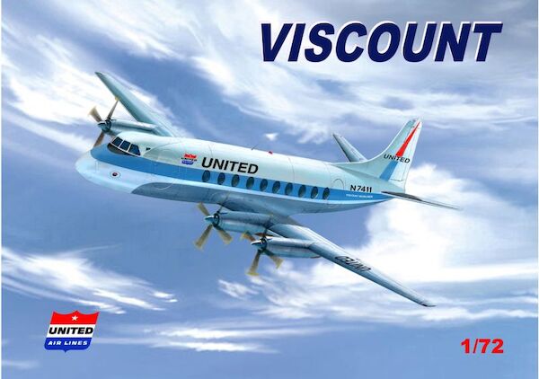 Vickers Viscount 700srs (United Airlines) GP.101
