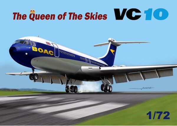 Vickers VC10 (BOAC) 'The Queen of the skies" GP.108