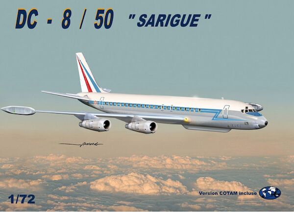Douglas DC8-50 (Armee de 'l Air , French AF 'Sarigue") GP.110AAF