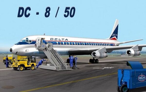 Douglas DC8-50 (Delta Airlines) GP.110DEL