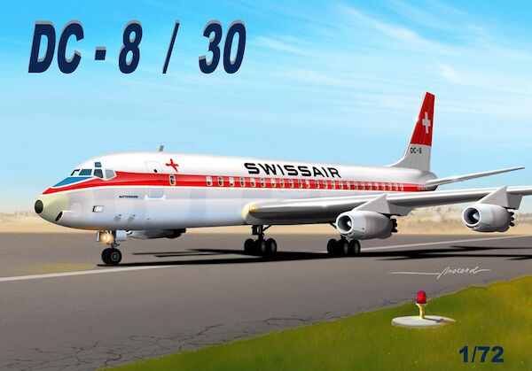 Douglas DC8-30 (Swissair)  GP.110SWA