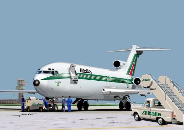 Boeing 727-200 (Alitalia) GP.111ALI