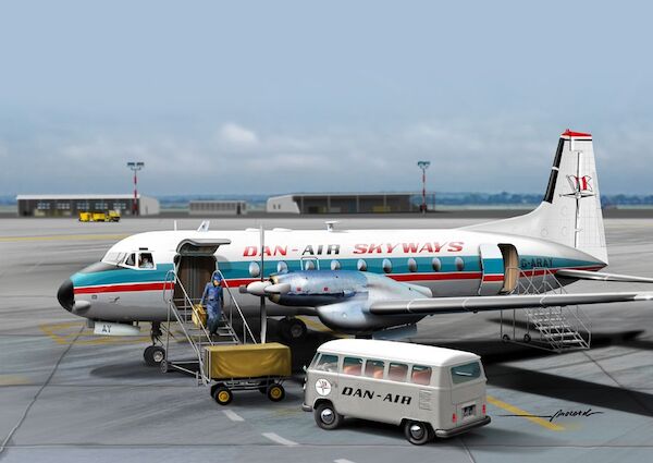 Hawker Siddeley HS748 (Dan Air Skyways) GP.113DAL
